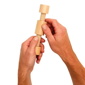 Fidgets para adultos de madera, pack de 4