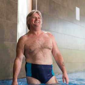Bañador tipo slip para incontinencia hombre