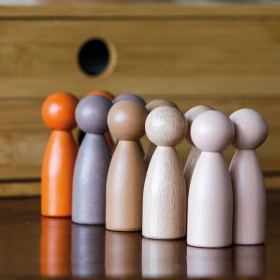 Figuras de madera (pack de 10)