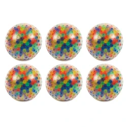 Pelota antiestrés multicolor (pack de 6)