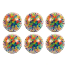 Pelota antiestrés multicolor (pack de 6)