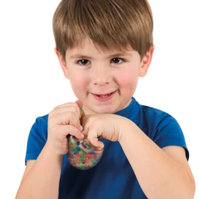 Pelotas sensoriales antiestrés multicolores (pack de 6)