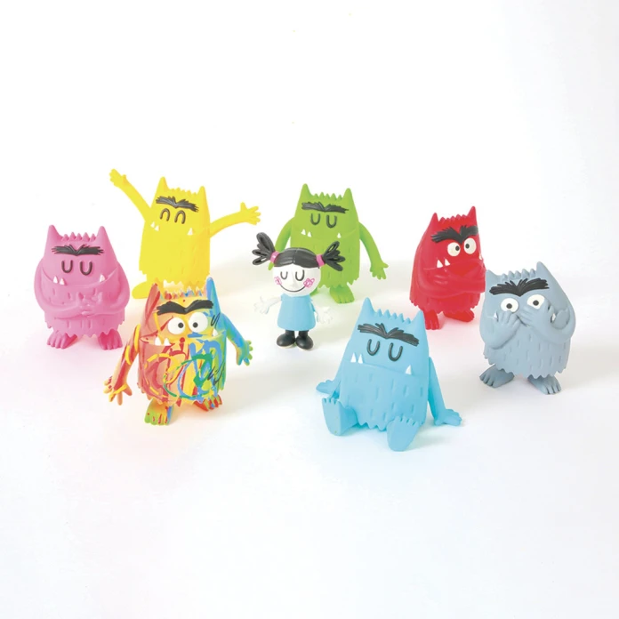 Lote de figuras el color de las emociones