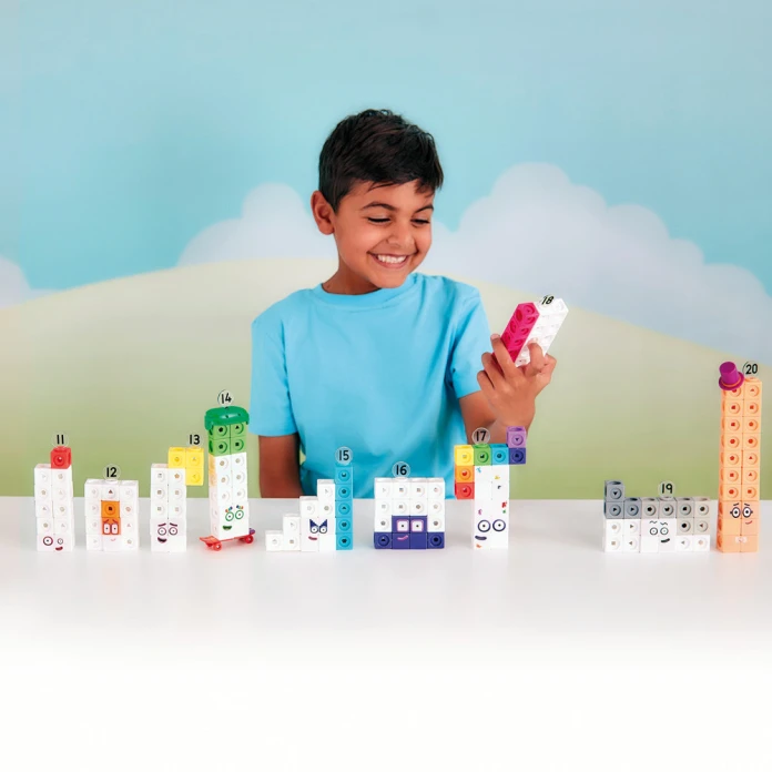 Cubos MathLink Numberblocks kit de actividades 11-20