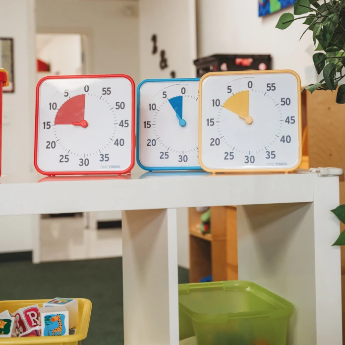 Time Timer Mediano - set de clase colores primarios