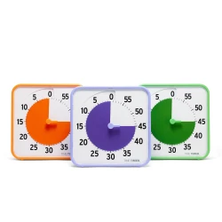 Time Timer Mediano - set de clase colores secundarios