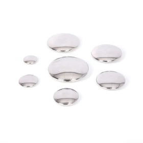 Guijarros plateados x 7