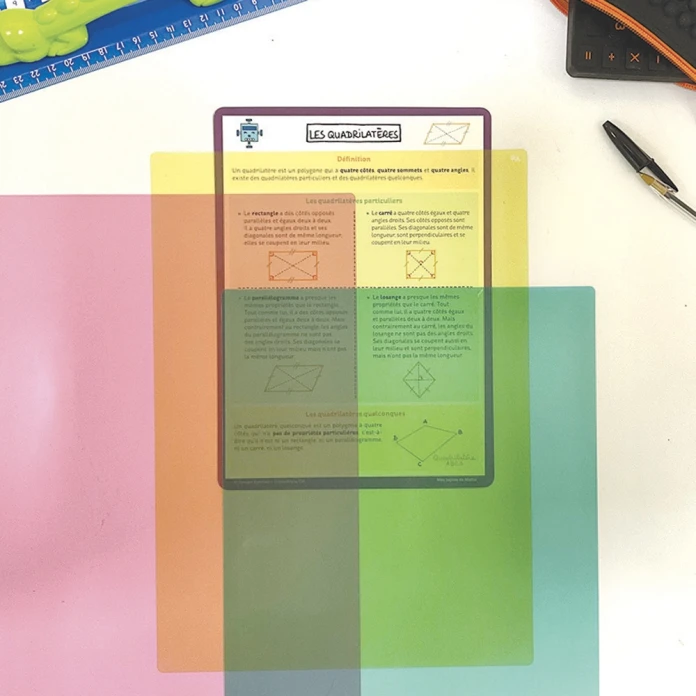 Fundas transparentes de colores x 10