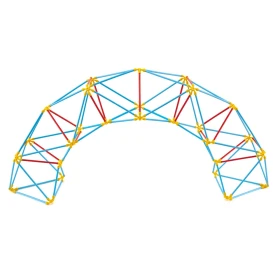 Estructura geodésica flexistix