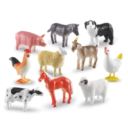 Contadores animales de la granja