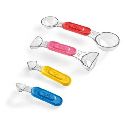 Rainbow Fraction: cucharas medidoras x 4