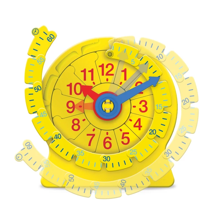 Reloj numberline 24 h
