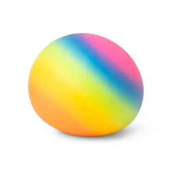 Pelota squish jumbo arcoíris