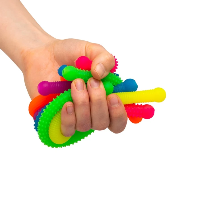 Fidget tubos de neón texturizados