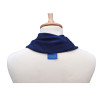 Foulard bavoir adulte bleu marine