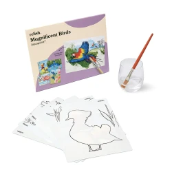 Aquapaint pájaros magníficos
