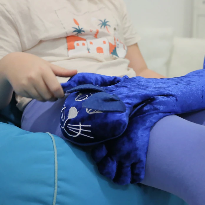 Manimo - Gato con peso azul