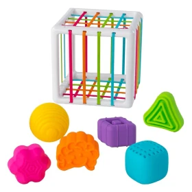 Inny Bin - Cubo de formas sensoriales