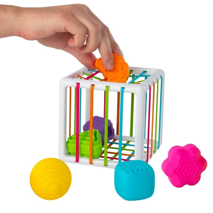 Inny Bin - Cubo de formas sensoriales
