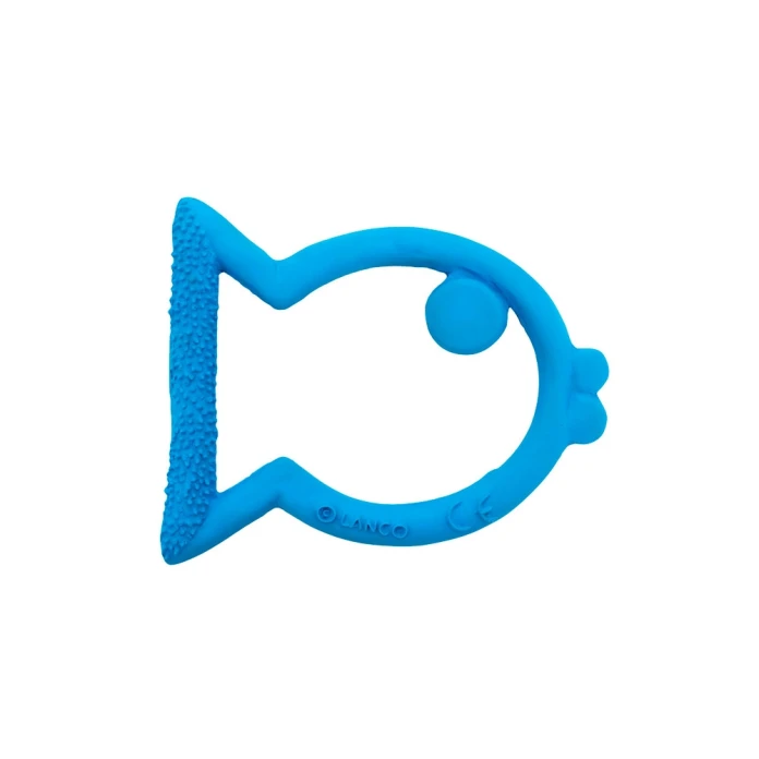 Anillo de dentición pez azul