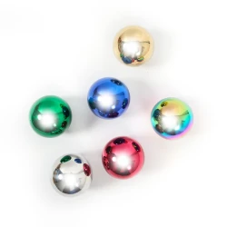 Pelotas efecto espejo 6 colores