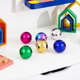 Pelotas efecto espejo 6 colores