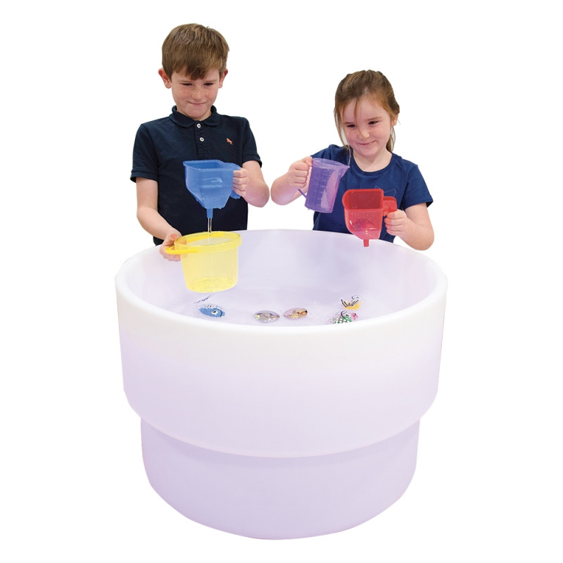 Mesa sensorial de agua