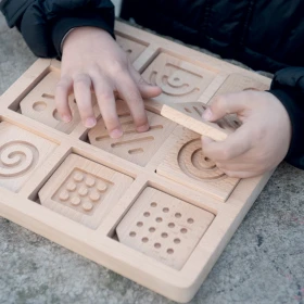 Puzzle sensorial de memoria