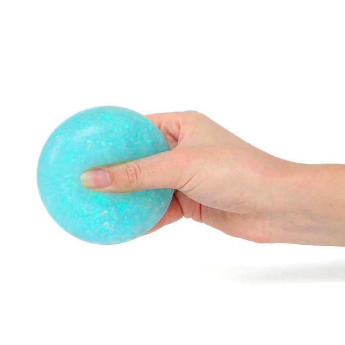 Pelota antiestrés para manipular - Brillante