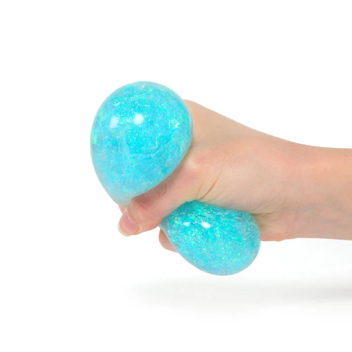 Pelota antiestrés sensorial - Brillante