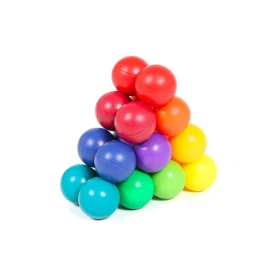 Bolas jumbly arcoíris