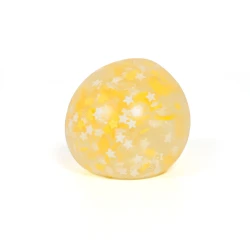 Pelota antiestrés para manipular - Lunas y estrellas fosforescentes