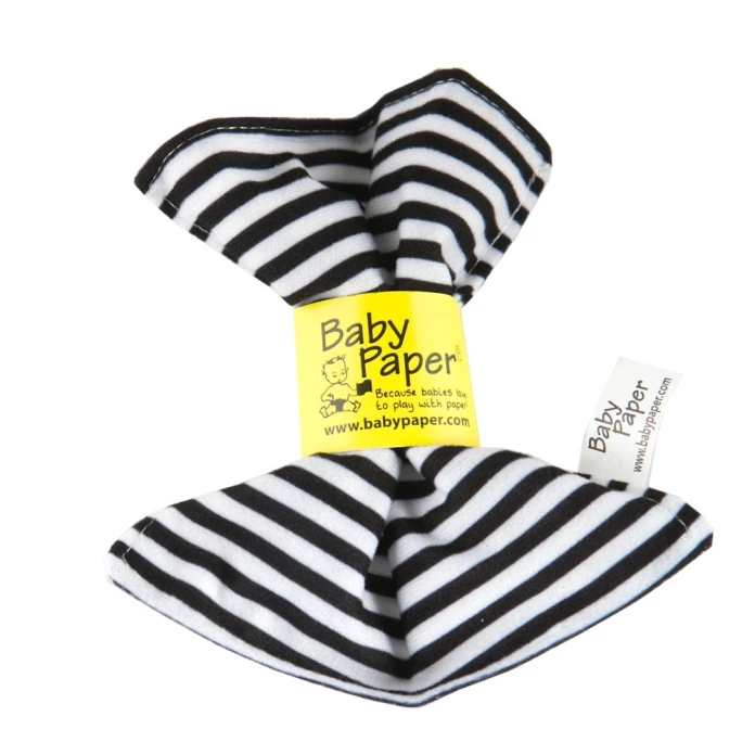 Baby Paper - Rayas Negras/Blancas