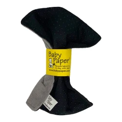 Baby Paper - Negro/Gris texturizado