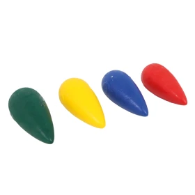 Tizas ergonómicas en forma de gotas x 4