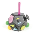 Fidget pentágono negro