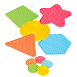 Alfombrillas sensoriales texturizadas x 5