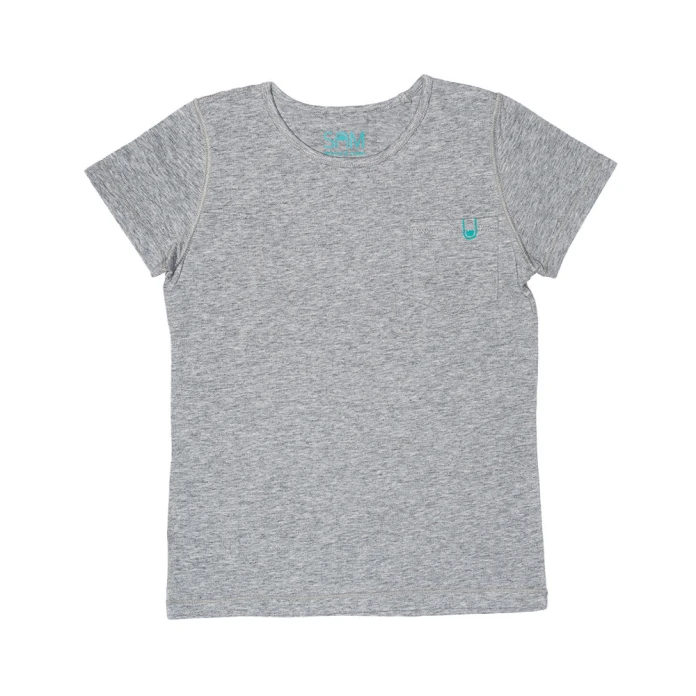 Camiseta ultrasuave - Toque azul