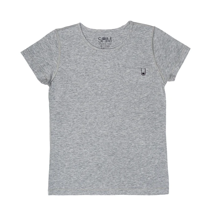Camiseta supersuave - Detalle gris