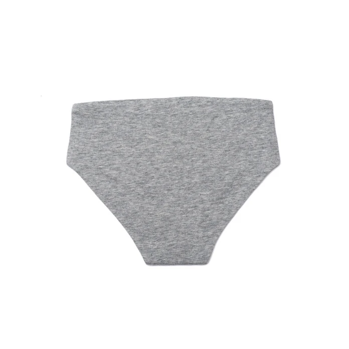 Braguitas mujer ultrasuaves gris - Lote de 2