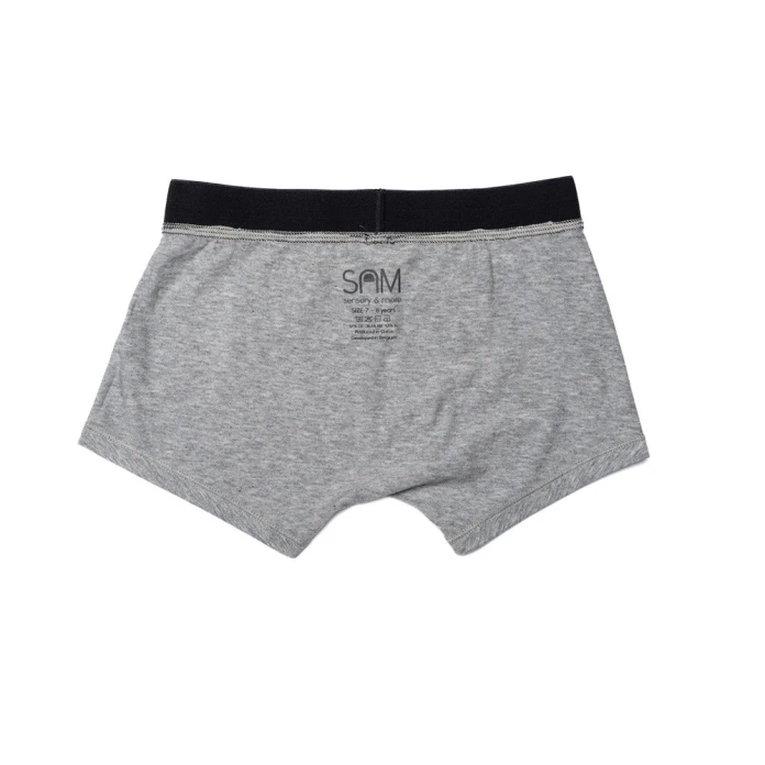 Bóxers de niño ultrablandos grises - Lote de 2