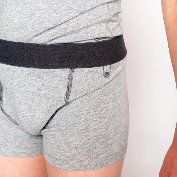 Bóxers niño ultrasuaves gris - Pack de 2