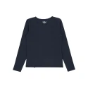 Camiseta de manga larga para adultos ultra suave - Azul