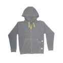 Sudadera con capucha y cremallera niño - Gris