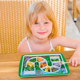 Bandeja infantil Dinner Winner - Dinosaurio