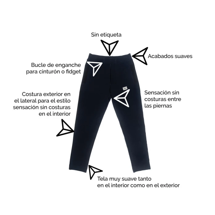 Pantalón Air Slim para niños - Azul