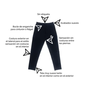 Pantalón Air Slim para niños - Azul