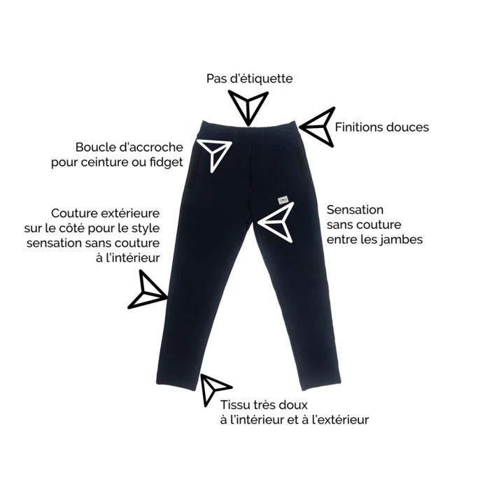 Pantalón Air Slim infantil - Azul