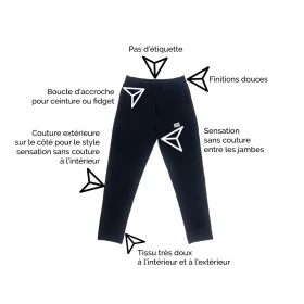 Pantalón Air Slim infantil - Azul