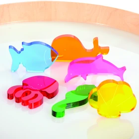 Criaturas marinas de acrílico (pack de 6)